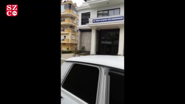 AKP Alanya ilçe binası 2 yıldır kaçak su kullanmış