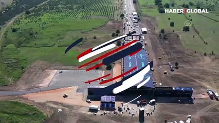 "Türkiye'nin Otomobili"nin üretileceği alan havadan görüntülendi