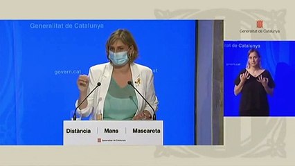 La consejera de Salud de la Generalitat: "La mejora forma de detener el virus es no contagiarnos"