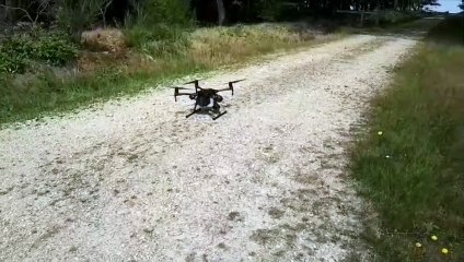 Le drone utilisé par les pompiers de la Sarthe