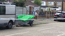 Three arrested after man stabbed to death in north London