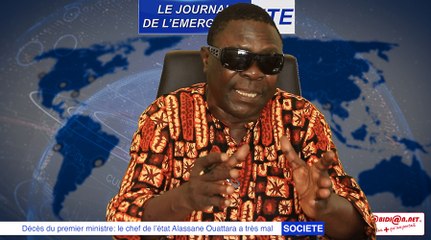 JTE / Décès du premier ministre: le chef de l’état Alassane Ouattara a très mal
