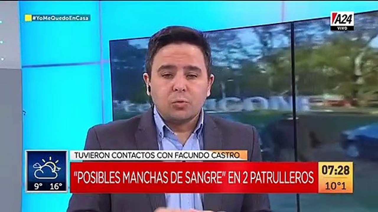 Caso Facundo Castro: investigan manchas de sangre