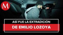 Con cubrebocas y chaleco antibalas: así llegó Emilio Lozoya a México