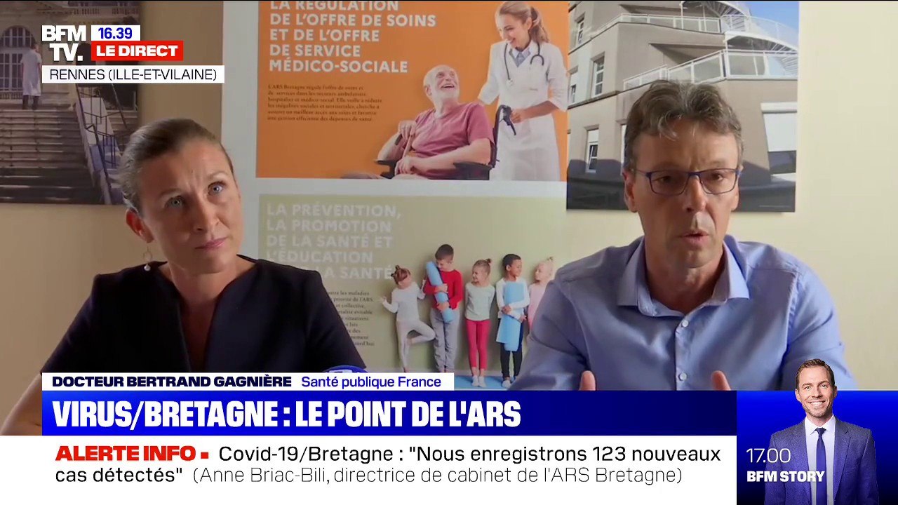 Santé publique France sur l'épidémie de coronavirus en Bretagne: "Pour le moment, on n'a pas de signal fort inquiétant"