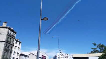 Marseille. La patrouille de France rend hommage aux soignants