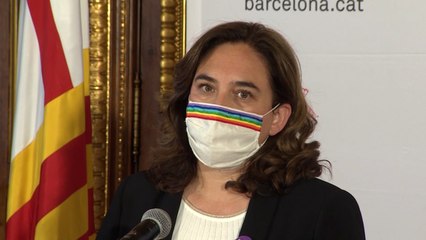 Colau critica la actuación del Govern en la gestión de los rebrotes