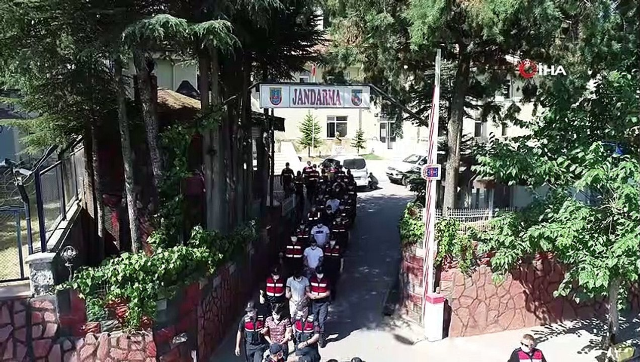 Jandarmanın dev uyuşturucu operasyonunda 15 kişi tutuklandı