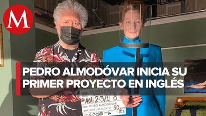 En la nueva normalidad, Pedro Almodóvar filma película con Tilda Swinton