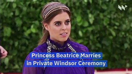 Princess Beatrice Marries in Private Windsor Ceremony
