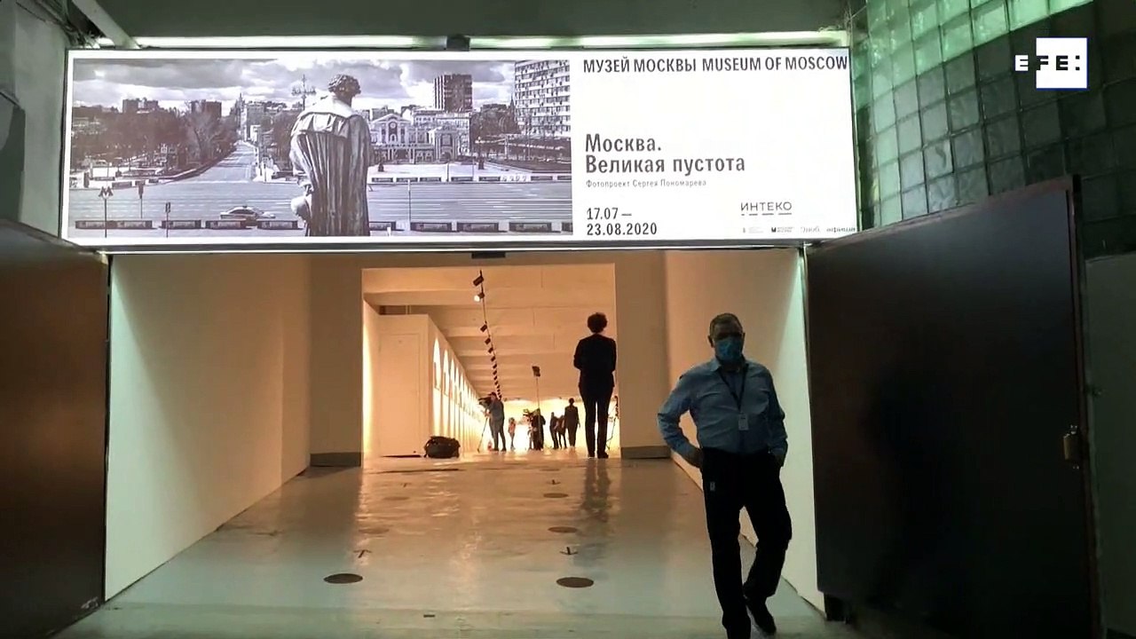 "Moscú. El gran vacío", 45 fotografías de la ciudad durante la pandemia