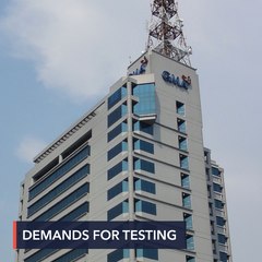 GMA workers demand testing after employee gets COVID-19