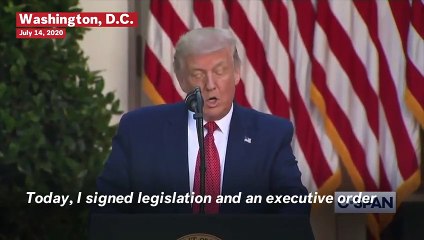 Trump Signs Hong Kong Autonomy Act Imposing Sanctions On China