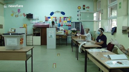 North Macedonia holds first election since changing its name