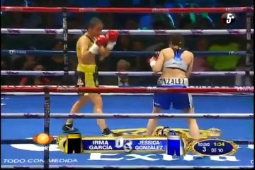 Irma Garcia vs Jessica Gonzalez (31-08-2013) Full Fight
