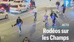 Champs-Elysées : le danger des rodéos à trottinette électrique, sous gaz hilarant