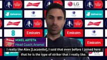 Arteta delighted to have Lacazette at Arsenal