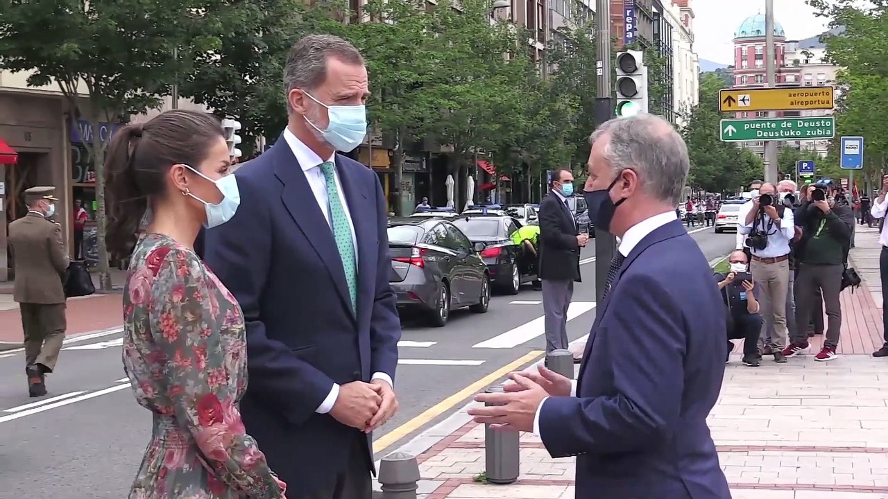 Los Reyes Don Felipe y Doña Letizia visitan el País Vasco