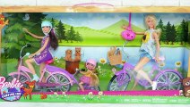 Barbie Bikes Camping Fun playset Doll Bicycle Bicicleta de boneca Barbie Barbie Puppen Fahrrad