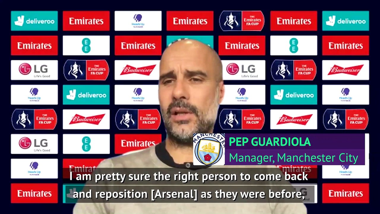 Arteta can make Arsenal contenders again - Guardiola