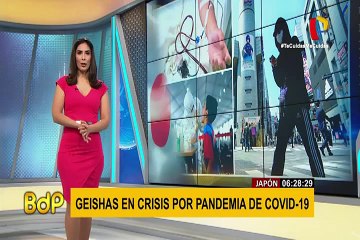 Geishas japonesas se encuentran en crisis por el coronavirus