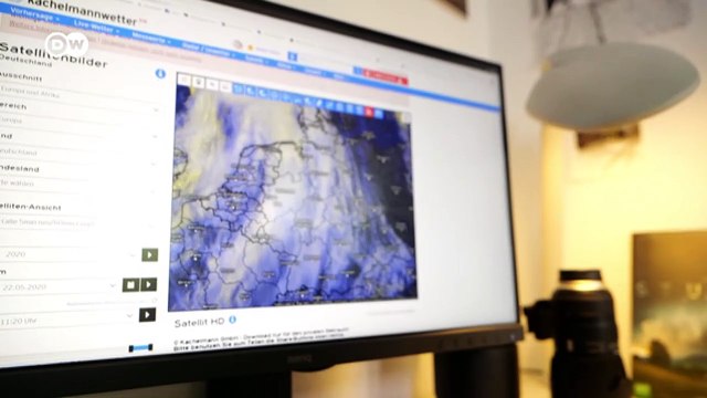 Imagens incríveis do 'caçador' de tempestades