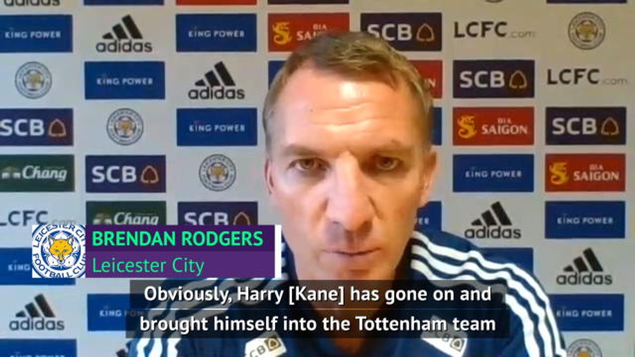Rodgers marvels at 'world class' Harry Kane