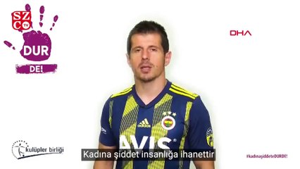 Download Video: Süper Lig kulüplerinden Kadına şiddete dur de mesajı