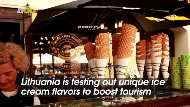Coal Ice Cream? This Country Is Trying to Entice Travelers with Coal, Bacon & Other Weird Ice Cream Flavors
