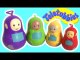 Teletubbies Stacking Cups lol Surprise Play-Doh Slime pop-up toys Huevos Sorpresa
