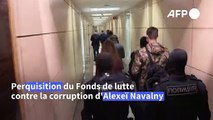 Russie: la police perquisitionne le Fonds de lutte contre la corruption de l'opposant Navalny