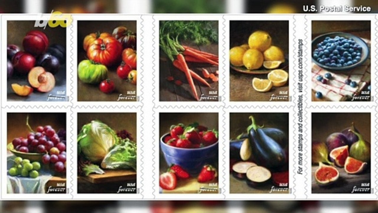Postal Service Releases Forever Stamps Saluting Fruits & Vegetables!