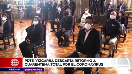 Primera Edición: Vizcarra descartó retorno a cuarentena total por el Covid-19