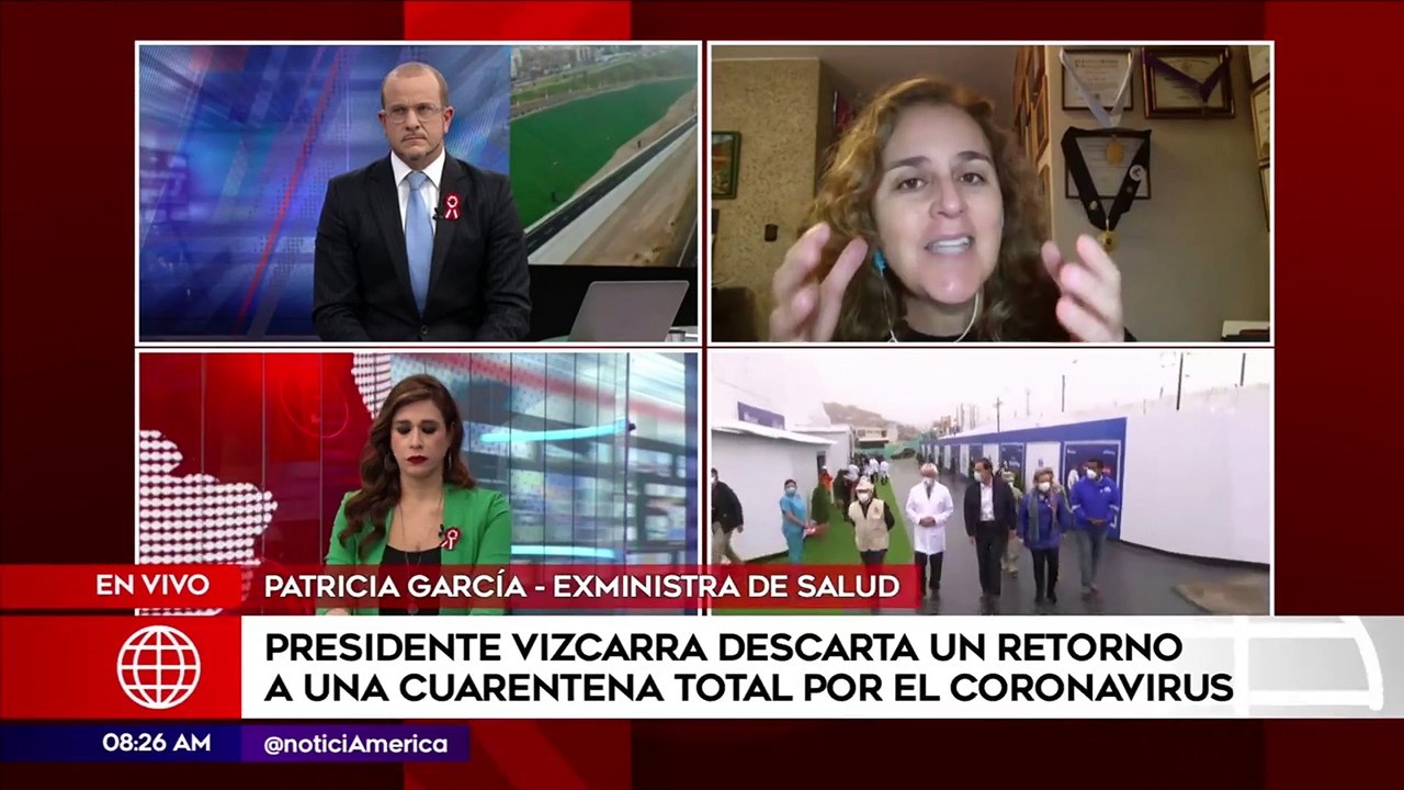 Primera Edición: Exministra de Salud se pronunció sobre descarte de retorno a una cuarentena total