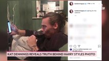 Kat Dennings Jokes 'It Was Great' Fans Thought She's Dating Harry Styles After Posting His Pic
