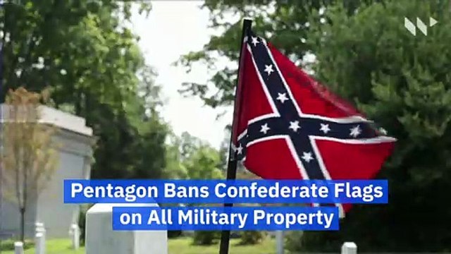 Pentagon Bans Confederate Flags on All Military Property