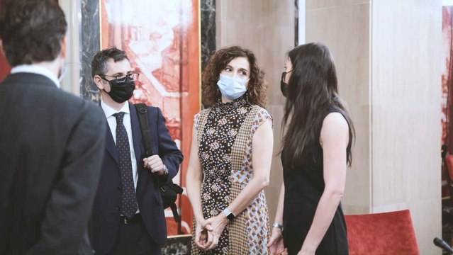 Comisión de seguimiento del pacto PSOE-Unidas Podemos