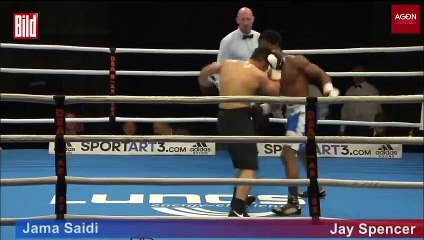 Jama Saidi vs Jay Spencer Full Fight 12 June 2020