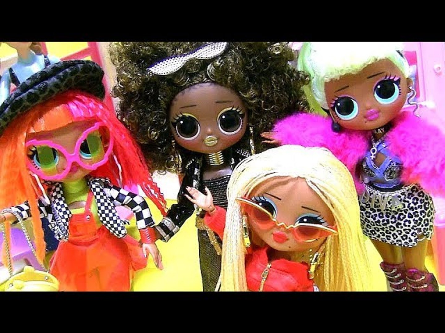 LOL OMG Dolls Fashion Dolls Surprises Big sisters Unboxing complete set -  video Dailymotion