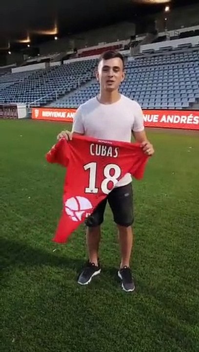 L'arrivée d'Andrés Cubas au Nîmes Olympique 17/07/2020