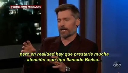 Jaime Lannister hablando sobre Marcelo Bielsa