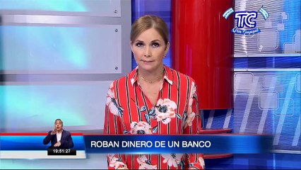 Se habrían robado $100 mil de un banco en cantón Vinces
