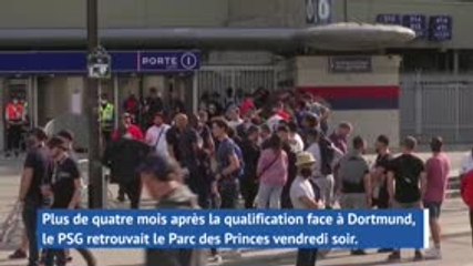 Amical - Quatre mois après, le PSG a retrouvé le Parc... et ses supporters !