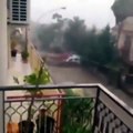 La peor tormenta en 200 años afectó ayer a Palermo, la capital de la isla italiana de Sicilia, 16 de Julio 2020.