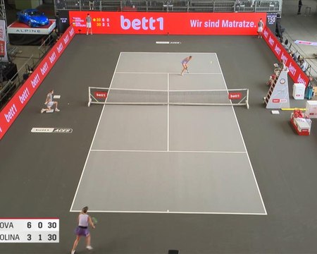 Svitolina beats Kvitova in rain-delayed final