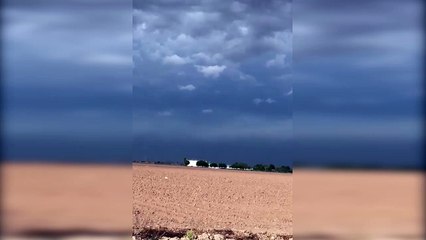 Ahí viene el agua! Densos nublados y vientos se registran en el norte de Sinaloa