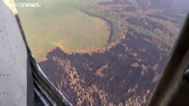 Μεγάλες δασικές πυρκαγιές στη Σιβηρία