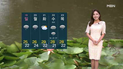 주말 낮 더위 이어져…전남 서해안·제주 장맛비