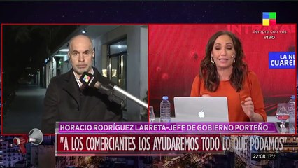 Rodríguez Larreta: "Entiendo la angustia de los comerciantes"