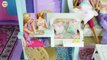 Barbie Rapunzel doll House Morning Routine Elsa Hair Salon Rumah boneka Barbie Boneca Barbie Casa